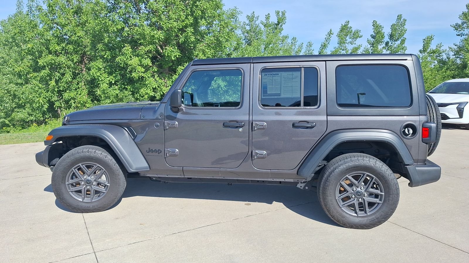Certified Used 2025 Gray Jeep Sport S image 6
