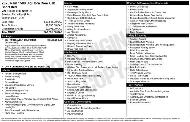 2025 RAM 1500 Big Horn Crew Cab 4x4 5'7" Box's photo
