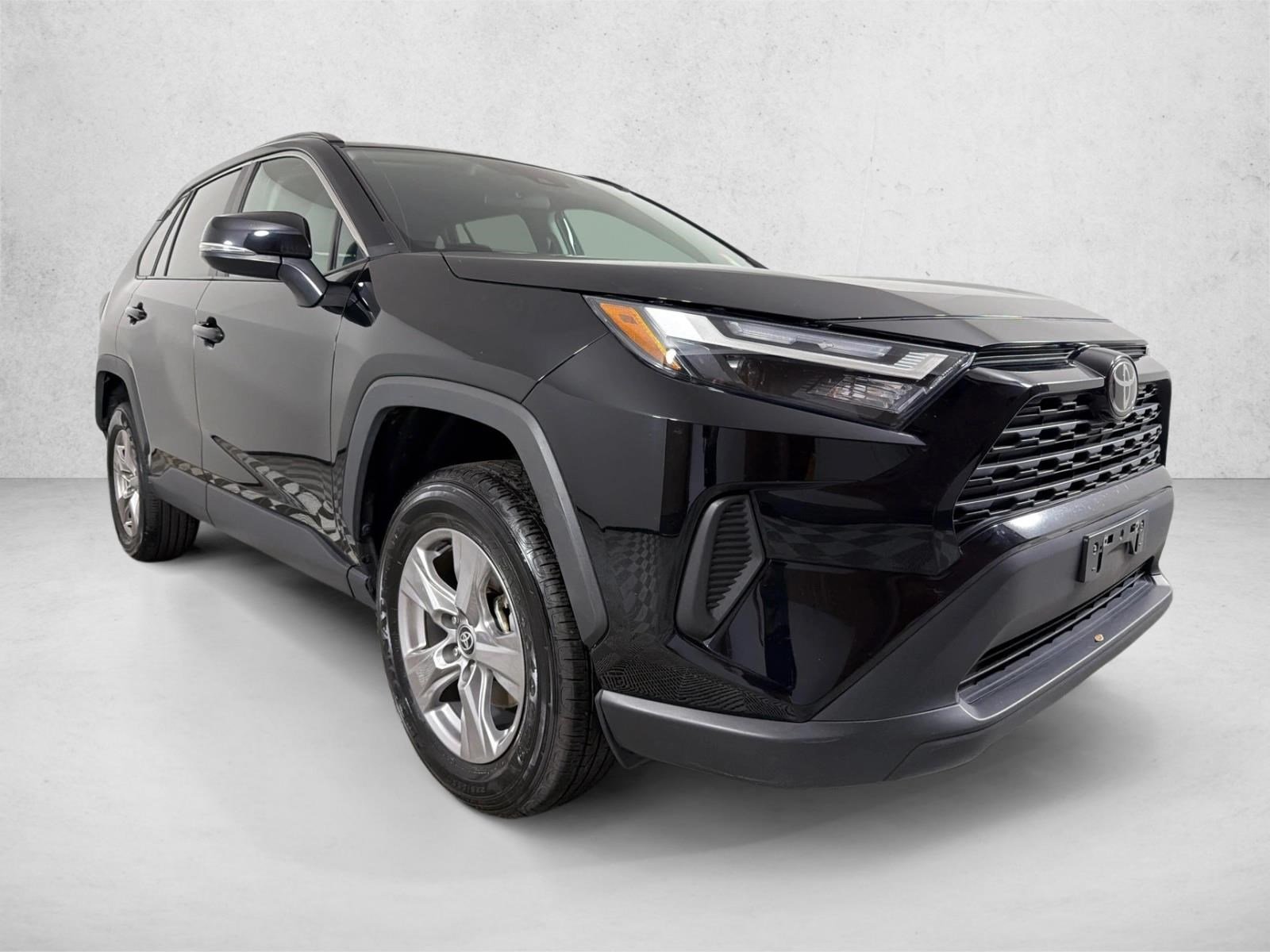 Used 2025 Midnight Black Metallic Toyota XLE image 1
