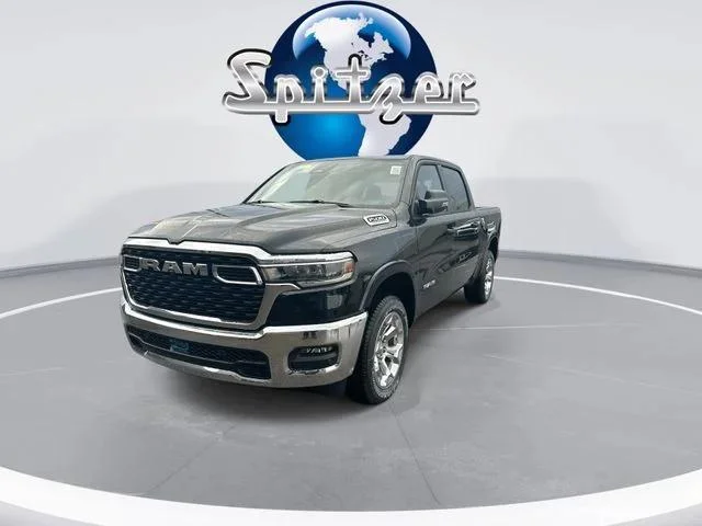 New 2026 Diamond Black Crystal Pearlcoat RAM BIG HORN image 4