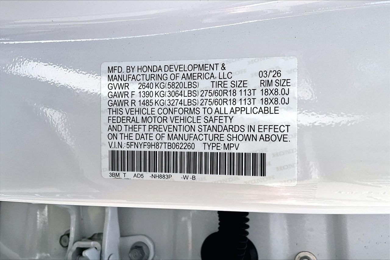 Used 2026 White Honda  image 16