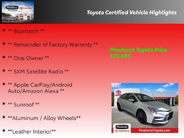 Used 2024 Silver Toyota XSE image 19