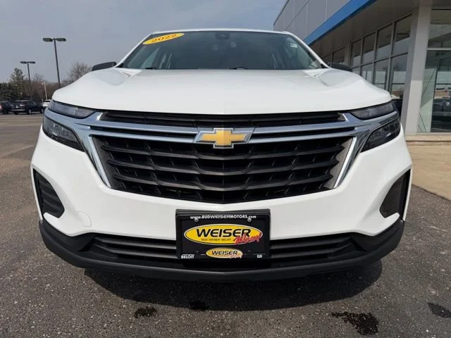 Used 2022 Chevrolet Equinox LS with VIN 2GNAXSEV3N6128710 for sale in Beloit, WI