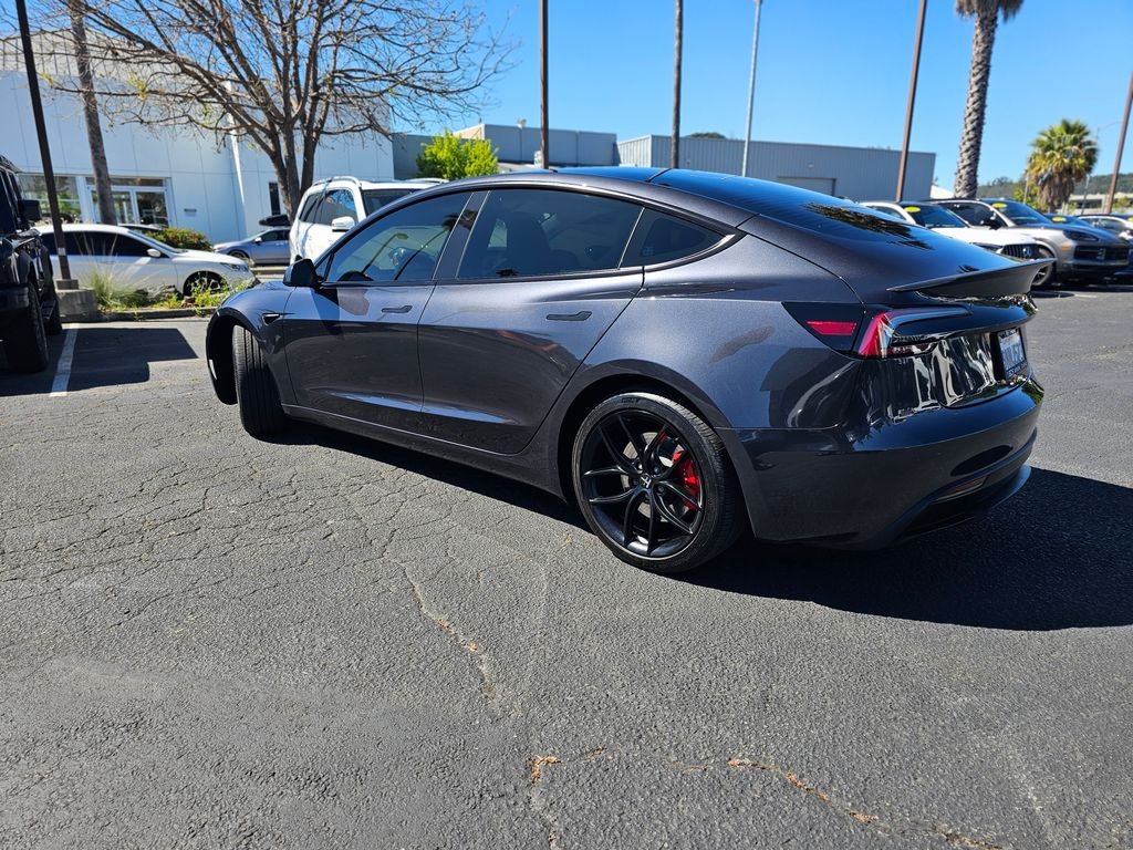 Used 2024 Tesla Model 3 Performance with VIN 5YJ3E1ET1RF799101 for sale in San Rafael, CA