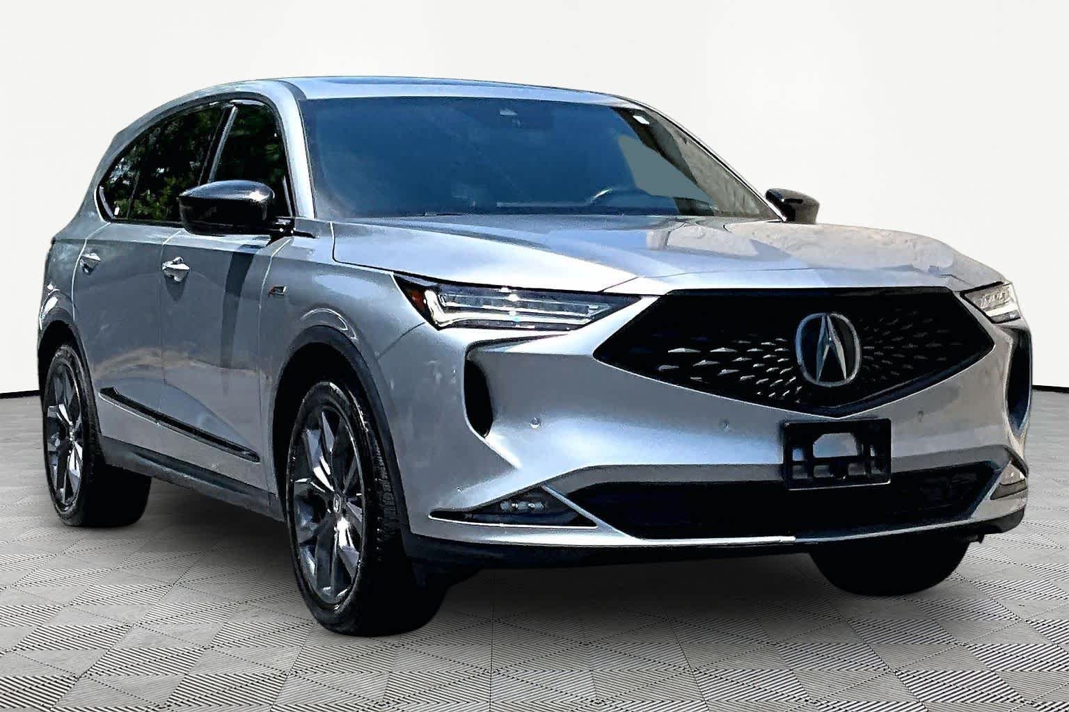 Used 2023 Lunar Silver Metallic Acura w/A-Spec Package image 3