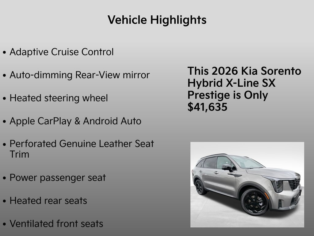 2026 Kia Sorento SX Prestige Hybrid - Photo 32