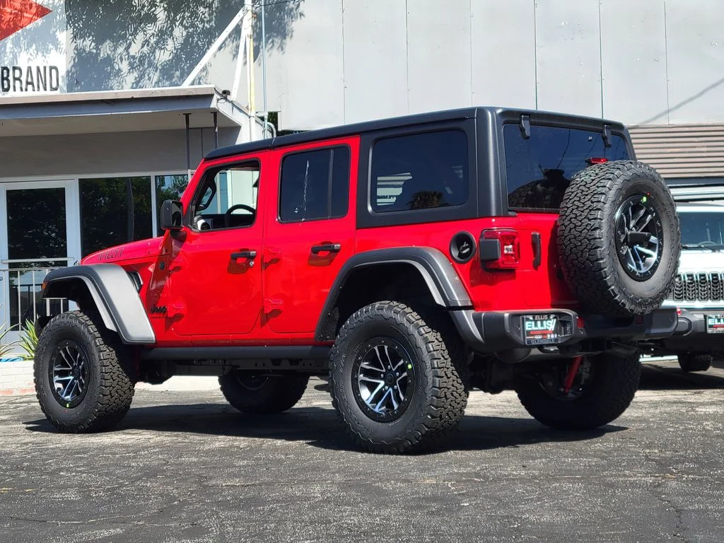 New 2026 Firecracker Red Clear-Coat Exterior Paint Jeep Willys image 2