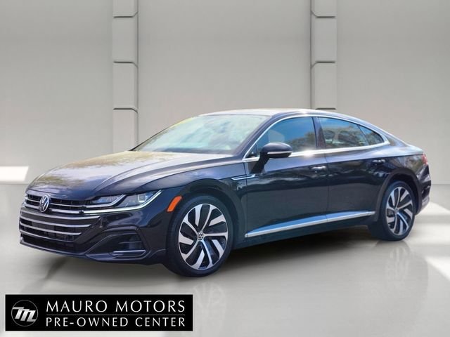 Used 2021 Black Volkswagen 2.0T SEL R-Line image 7