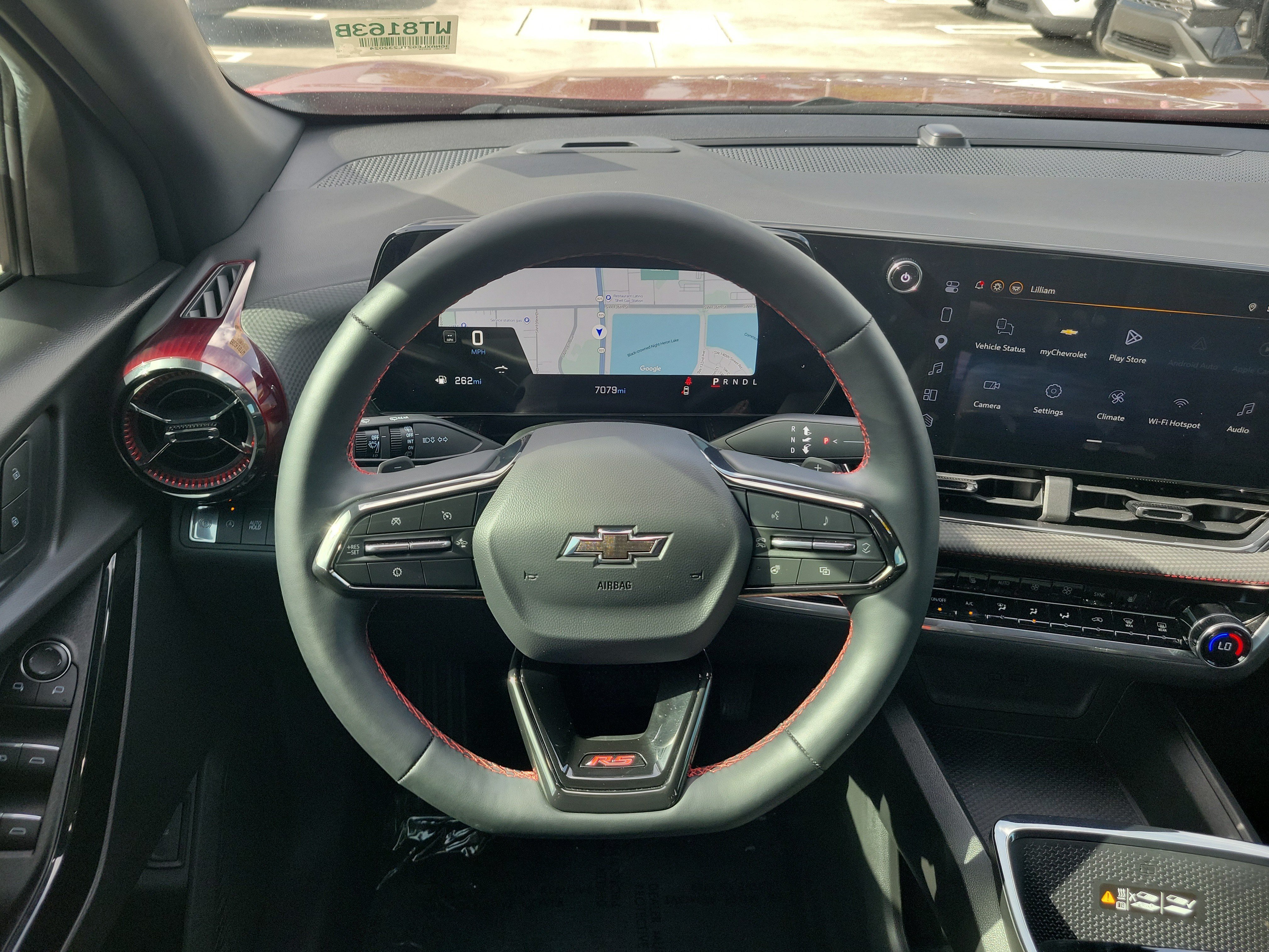 Used 2026 Radiant Red Tintcoat Chevrolet FWD RS image 18