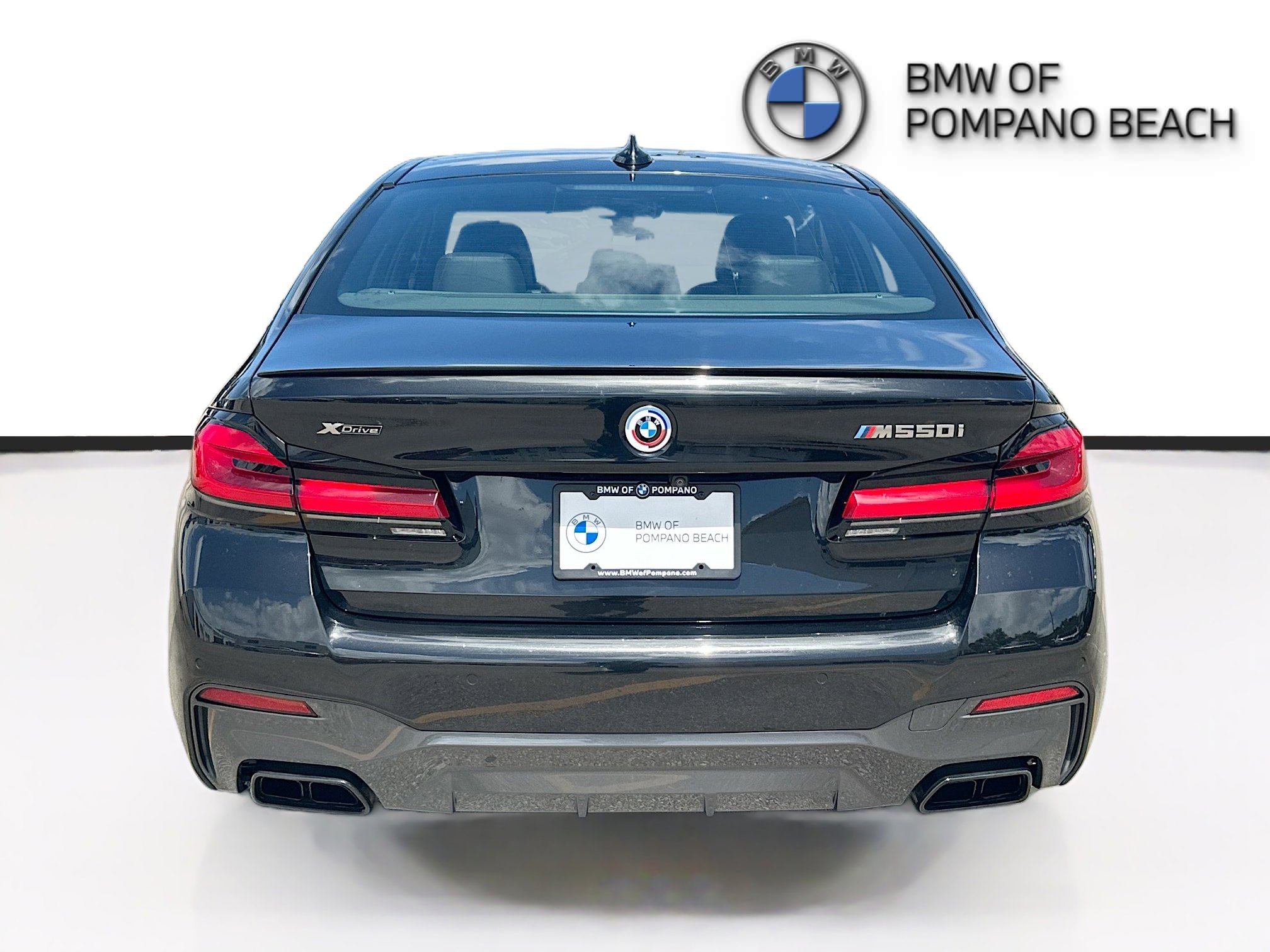 Used 2023 Black Sapphire Metallic BMW M550i xDrive image 6