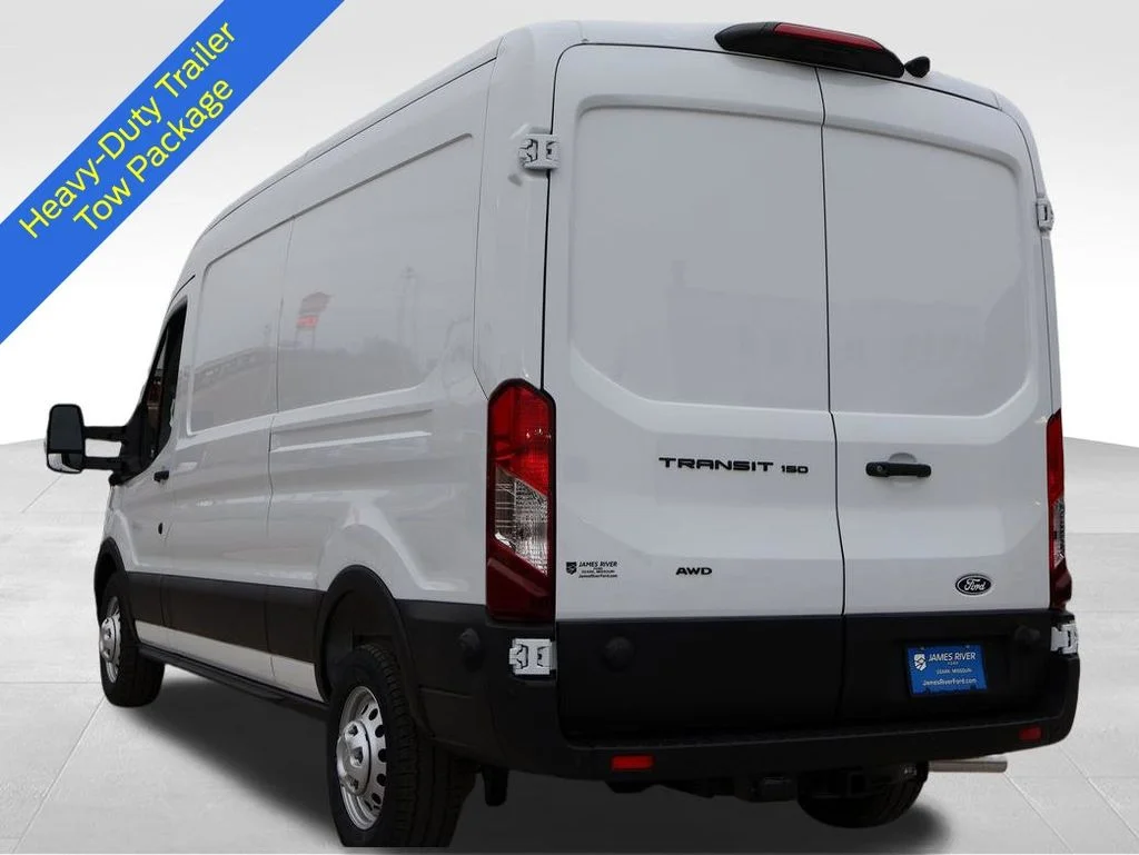New 2026 Oxford White Ford Cargo Van image 3