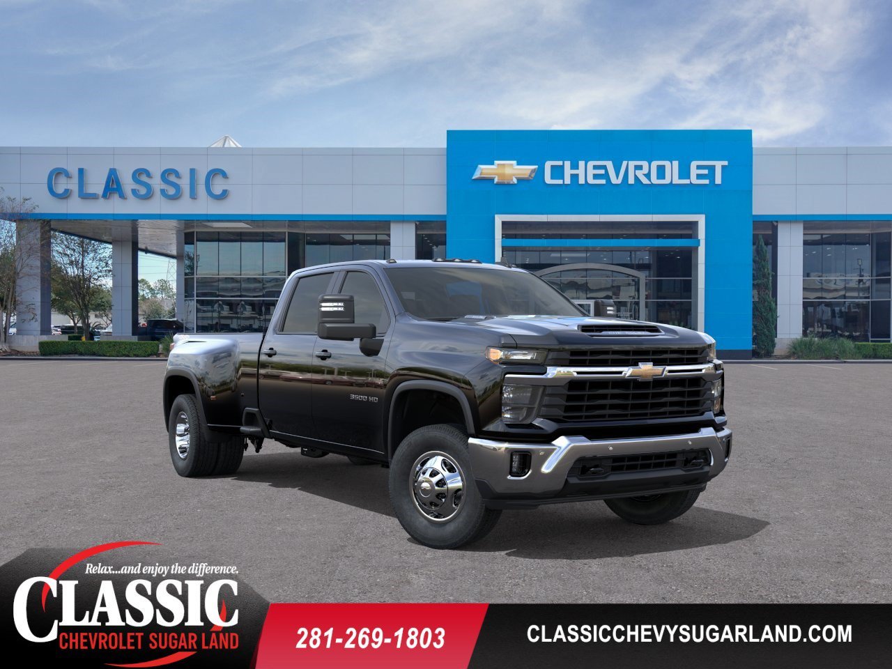 2026 Chevrolet Silverado 3500 HD LT DRW Black at Classic Elite Chevrolet Hwy 6
