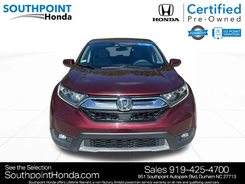 Certified Used 2018 Basque Red Pearl II Honda EX image 2