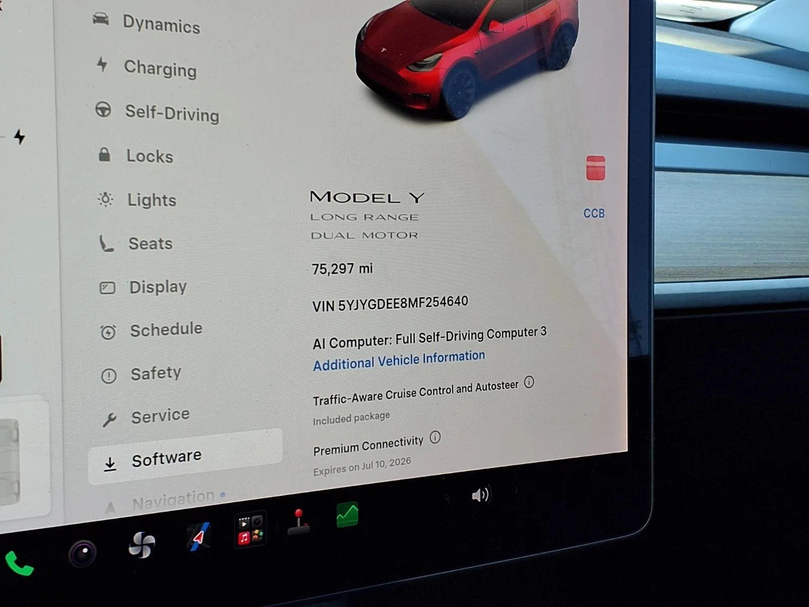 Used 2021 Red Multi-Coat Tesla Long Range image 23
