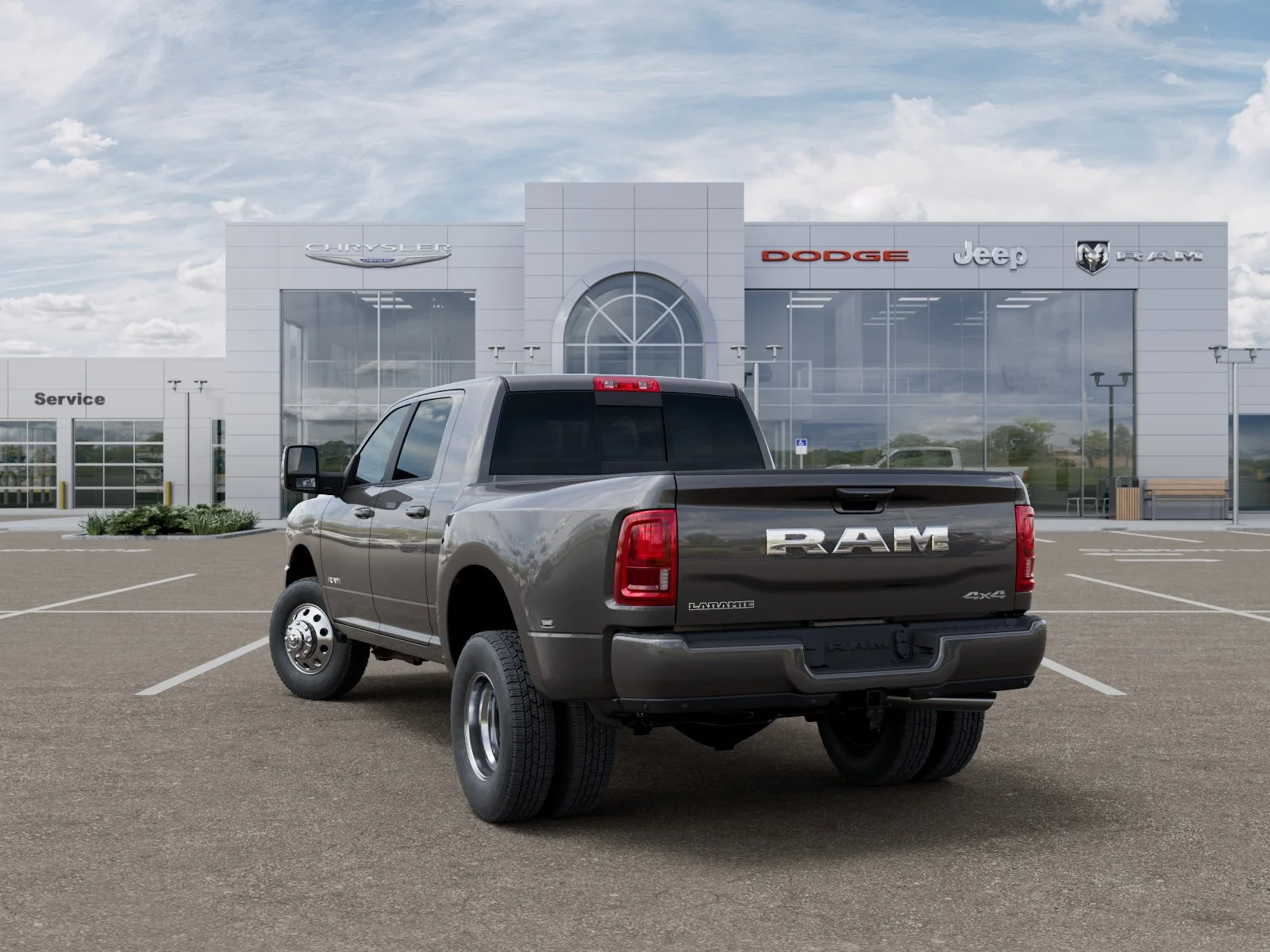 New 2026 Granite Crystal Metallic Clear-Coat Exterior Paint RAM Laramie image 29
