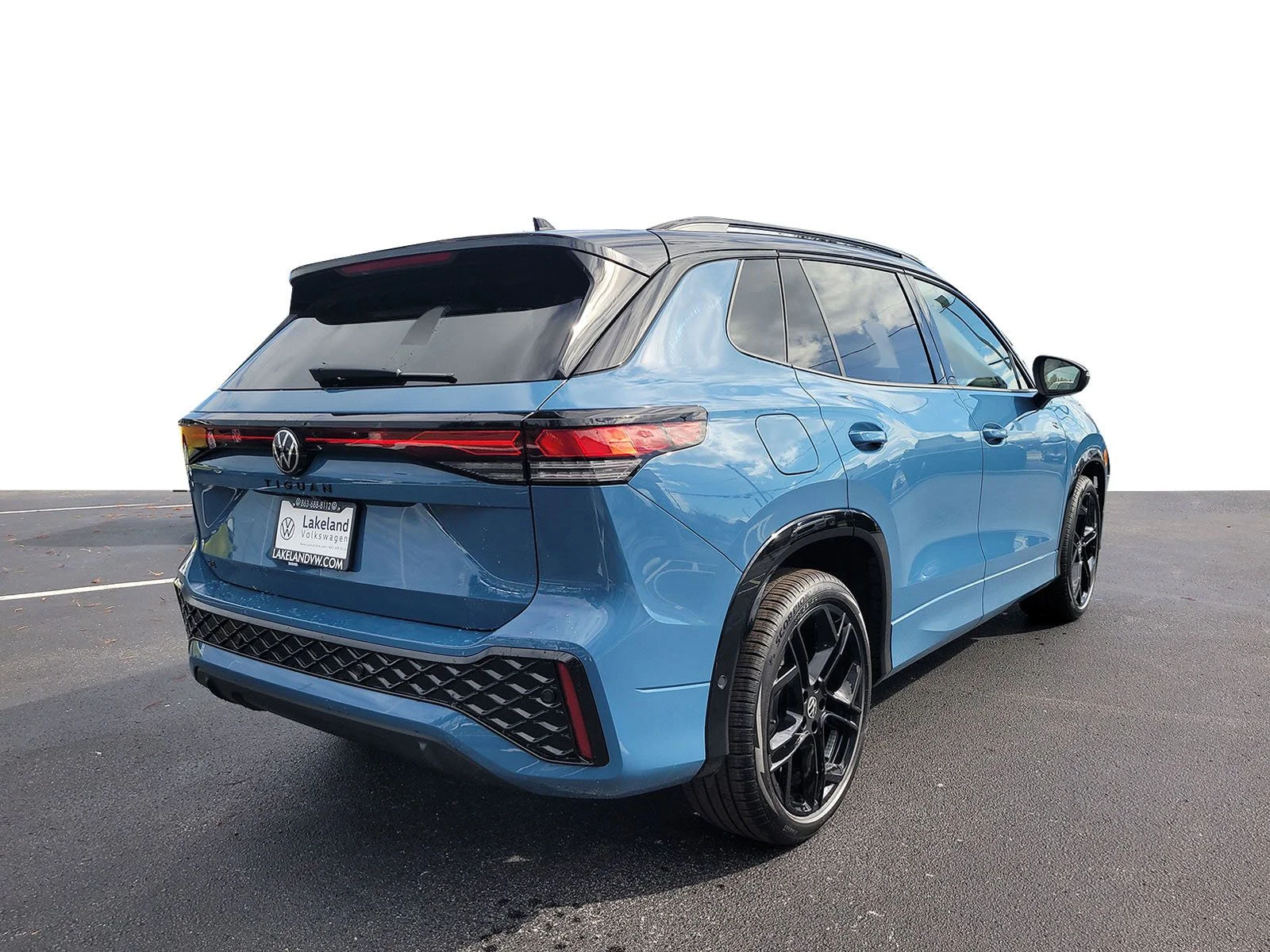 New 2026 Monterey Blue W/Deep Black Roof Volkswagen 2.0T SE R-Line Black image 6