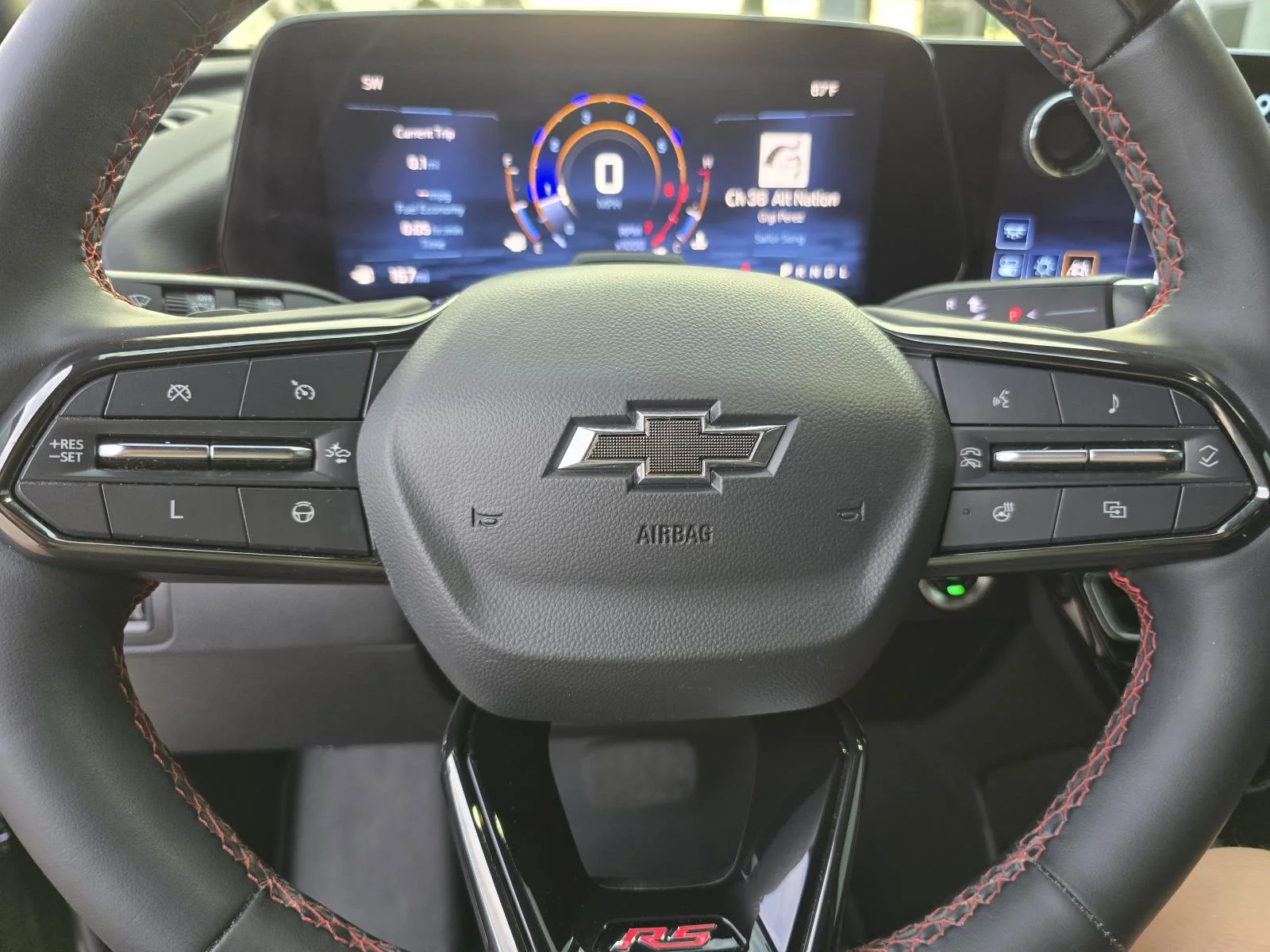 Used 2024 Mosaic Black Metallic Chevrolet RS image 16