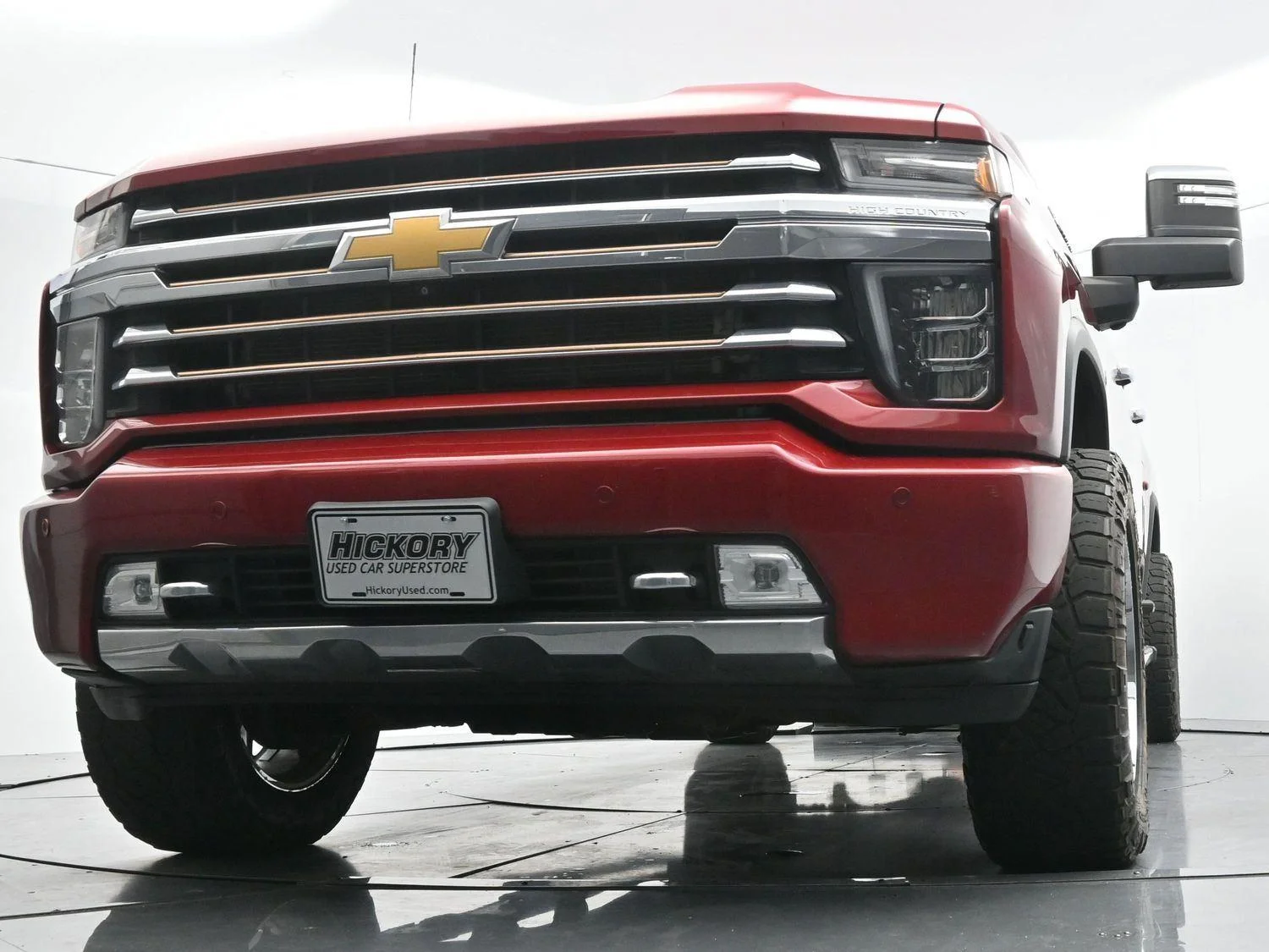 Used 2021 Cherry Red Tintcoat Chevrolet High Country image 41