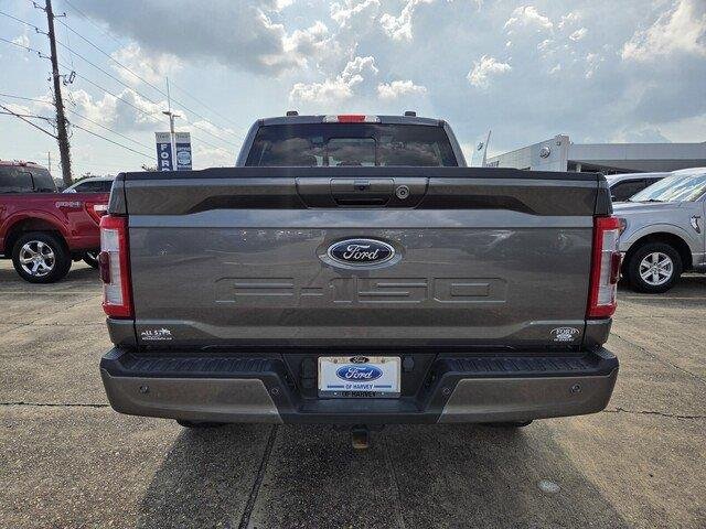 Used 2022 Carbonized Gray Metallic Ford LARIAT image 4