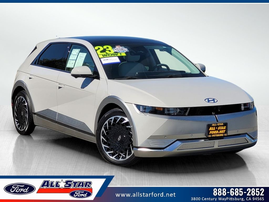 Certified Used 2023 Gray Hyundai Limited image 1