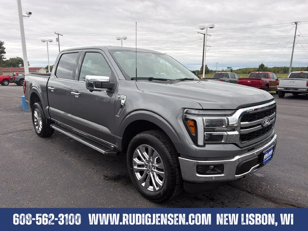 New 2026 Carbonized Gray Metallic Ford Lariat® image 7