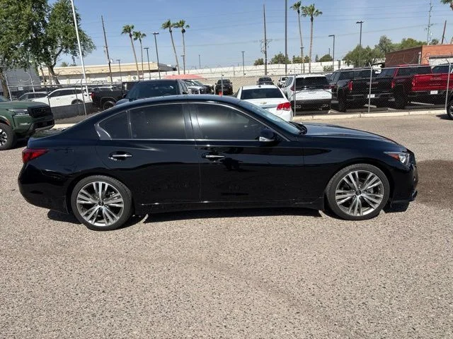 Certified Used 2023 Black Obsidian INFINITI Sensory image 4