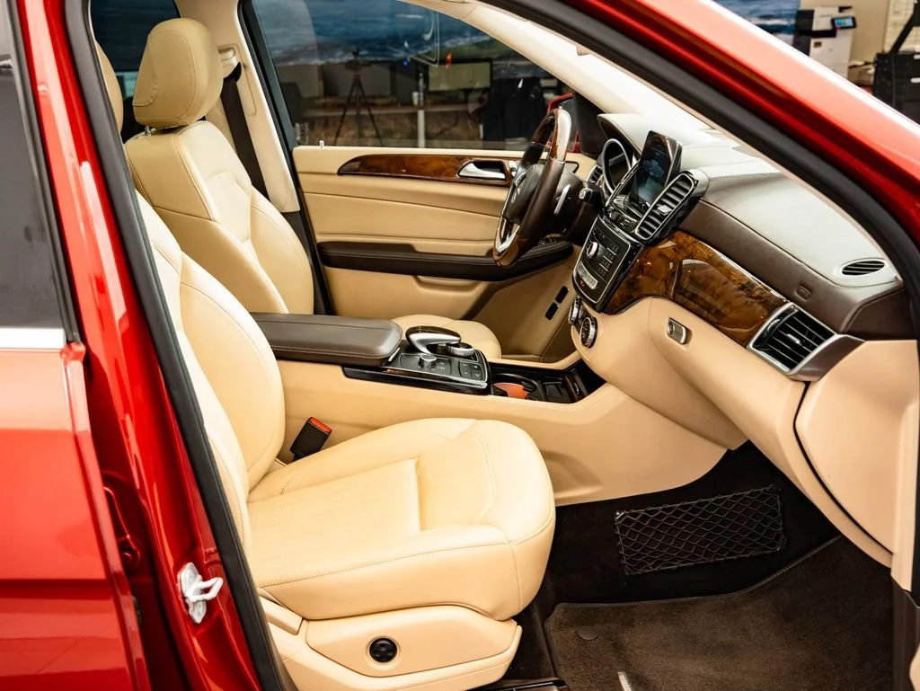 Used 2017 Red Mercedes-Benz GLS 450 image 26