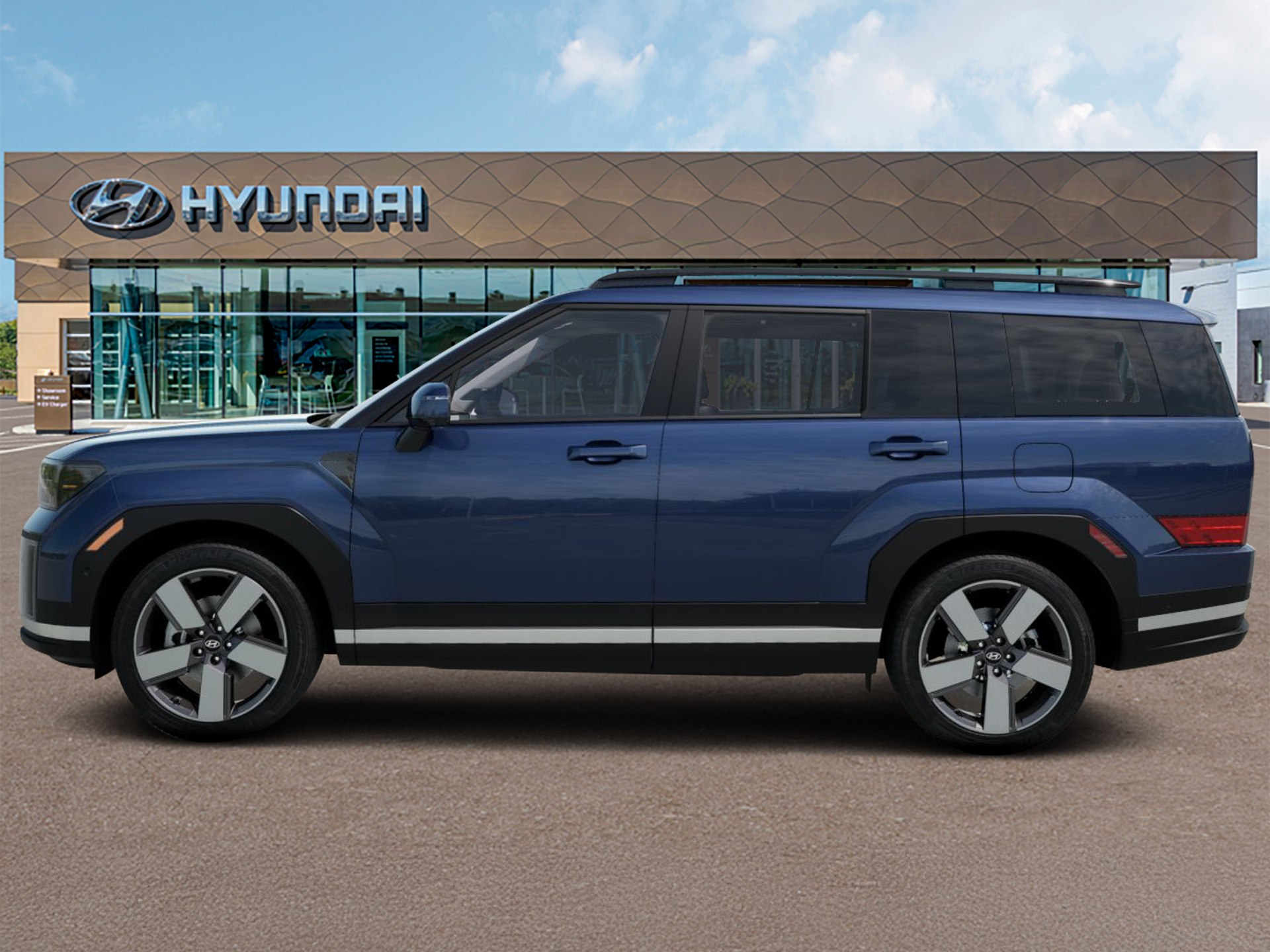 New 2026 Atlantis Blue Hyundai Limited AWD image 16