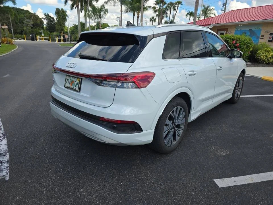 Certified Used 2024 White Audi Premium image 3