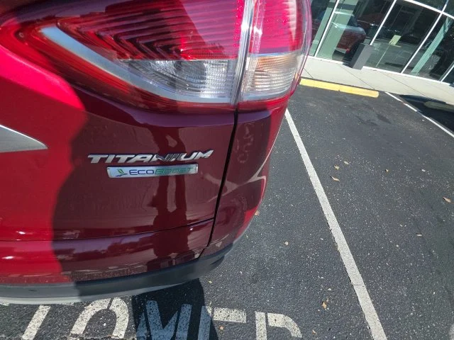 Used 2015 Red Ford Titanium image 7