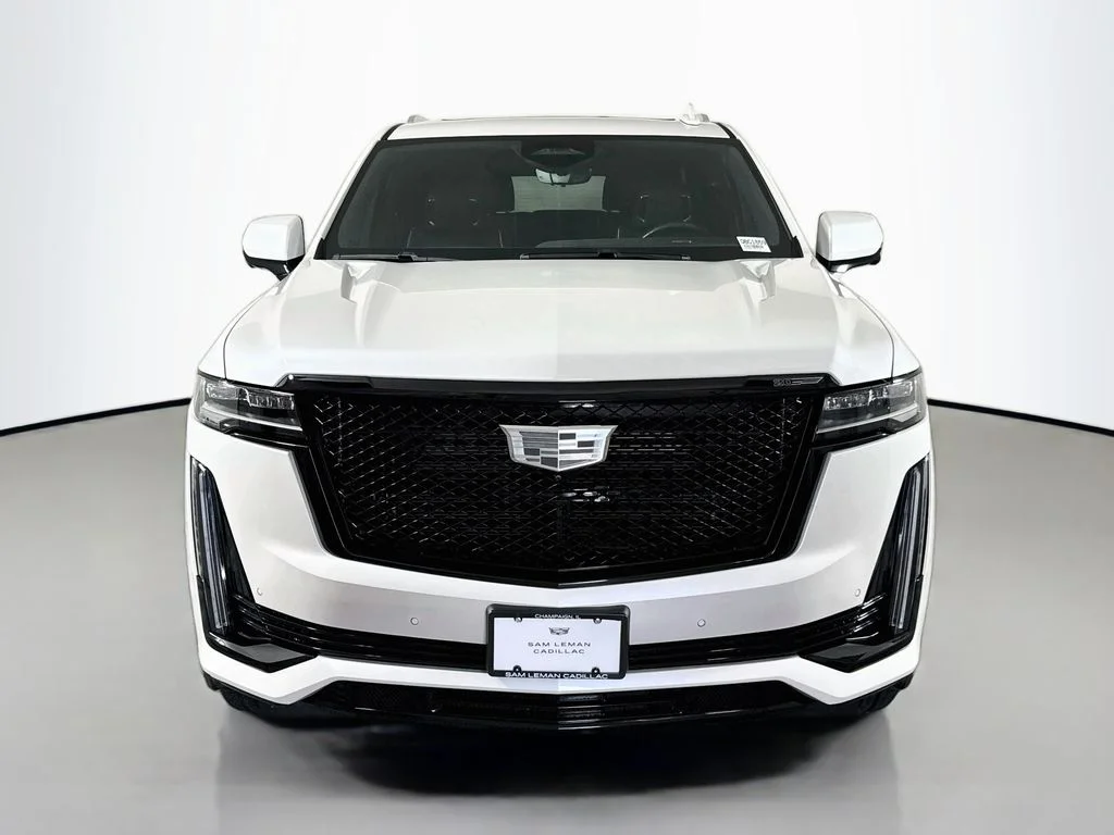Used 2023 White Cadillac Premium Luxury image 2