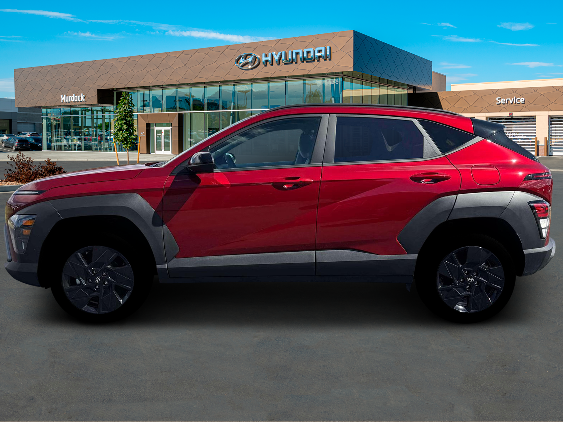 New 2026 Ultimate Red Metallic Hyundai SEL Sport AWD image 5