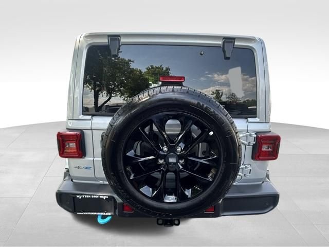 Used 2024 Silver Jeep Sahara 4xe image 5