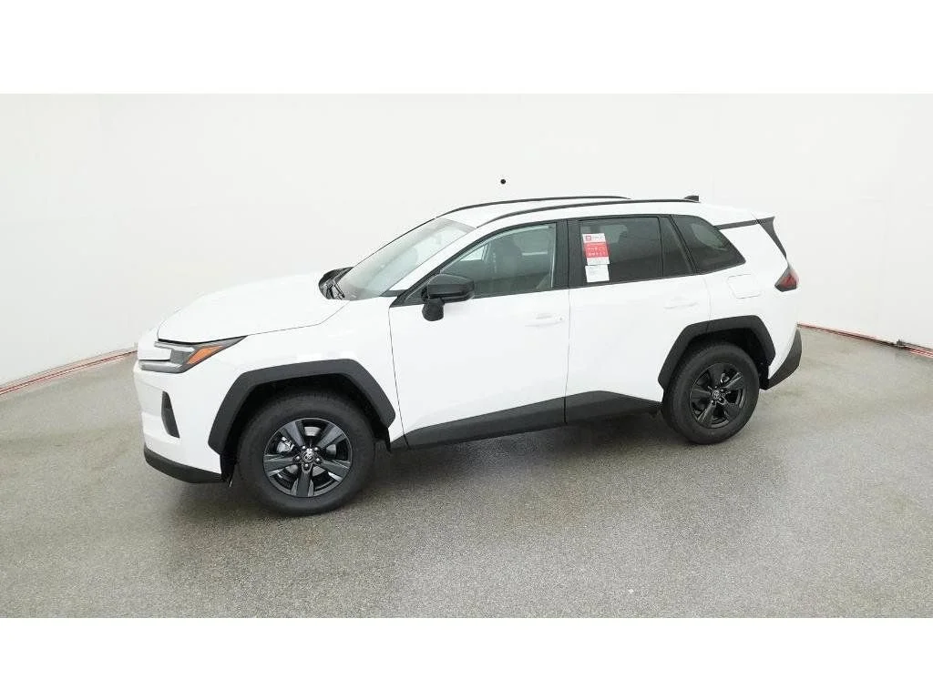 New 2026 White Toyota LE image 3