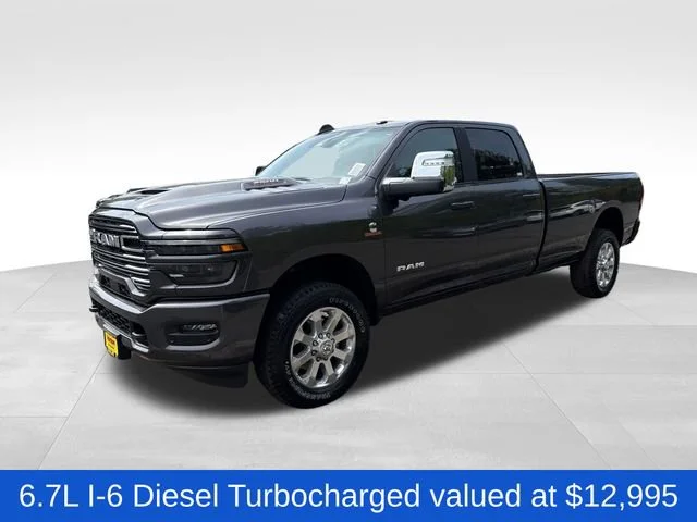 New 2026 Granite Crystal Metallic Clear-Coat Exterior Paint RAM Laramie image 3