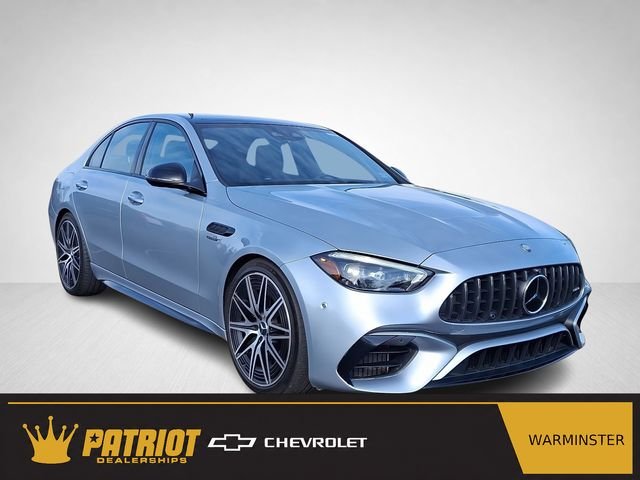 Used 2024 Silver Mercedes-Benz C 63 S AMG® image 1