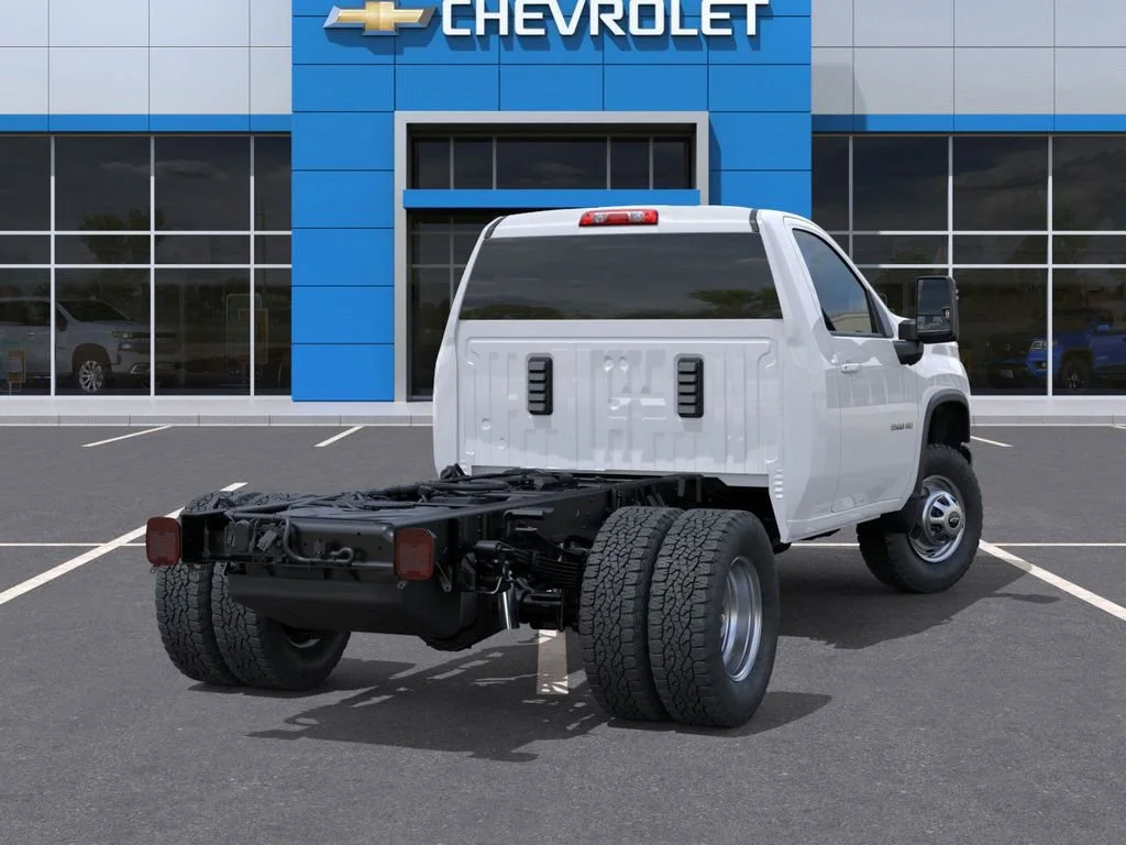 New 2025 Summit White Chevrolet Work Truck image 4