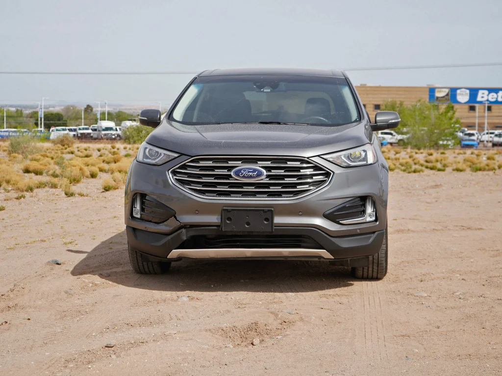 Used 2021 Carbonized Gray Metallic Ford Titanium image 3