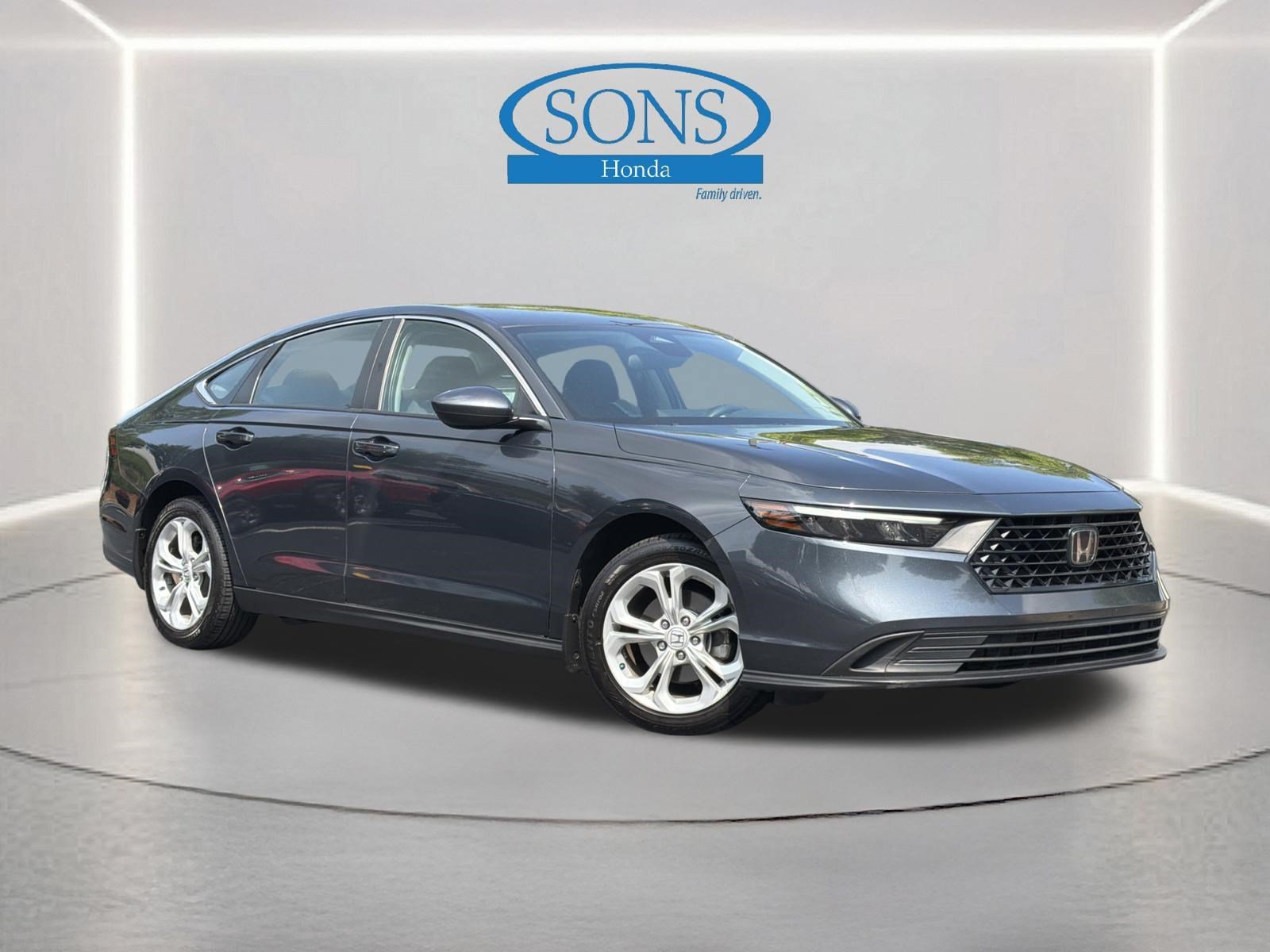 Used 2023 Meteorite Gray Metallic Honda LX image 1