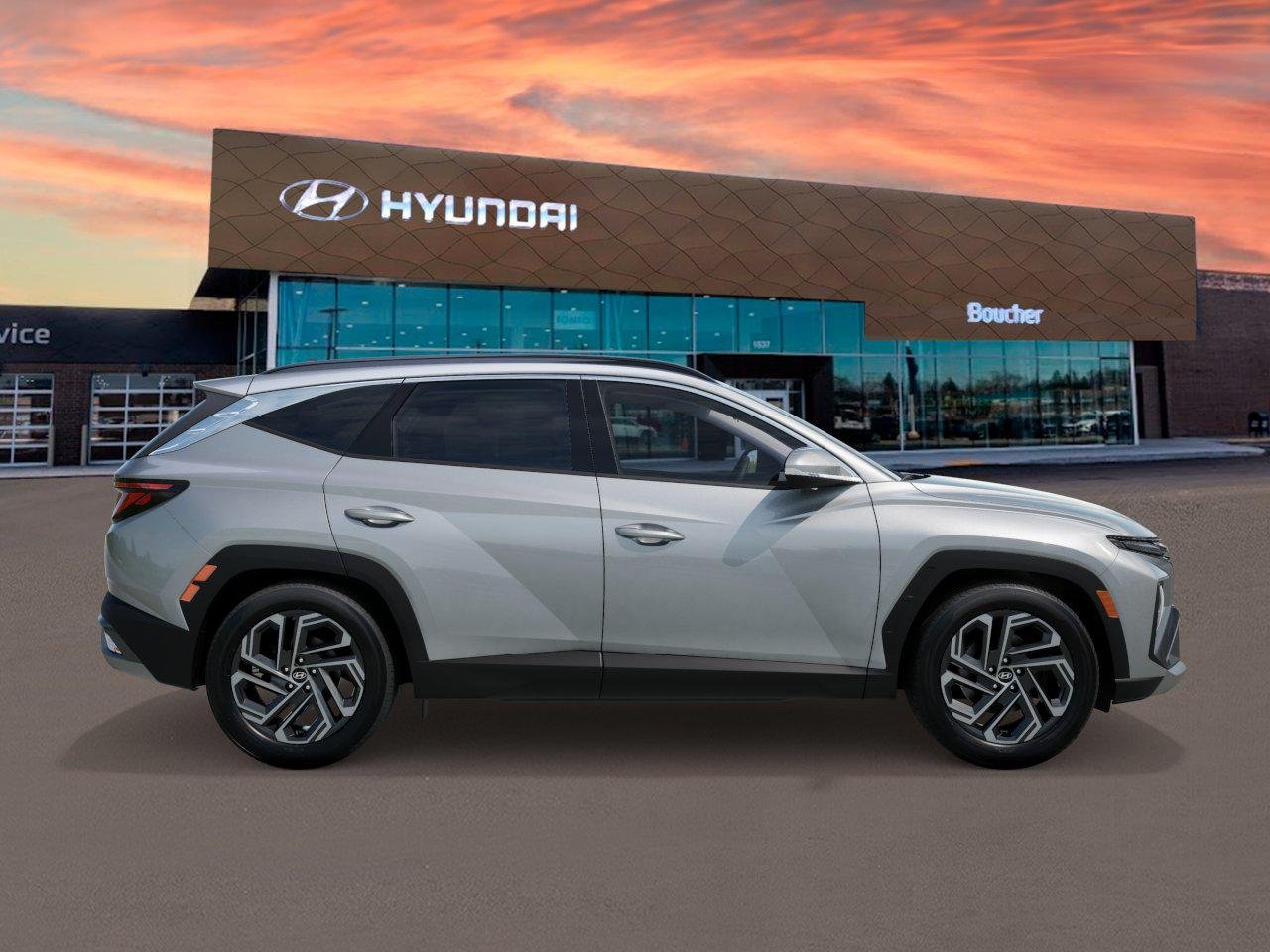New 2026 Shimmering Silver Hyundai SEL AWD image 7