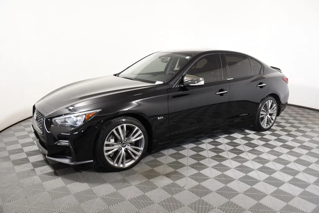 Used 2018 INFINITI Q50 SPORT with VIN JN1EV7ARXJM439216 for sale in Richfield, Minnesota