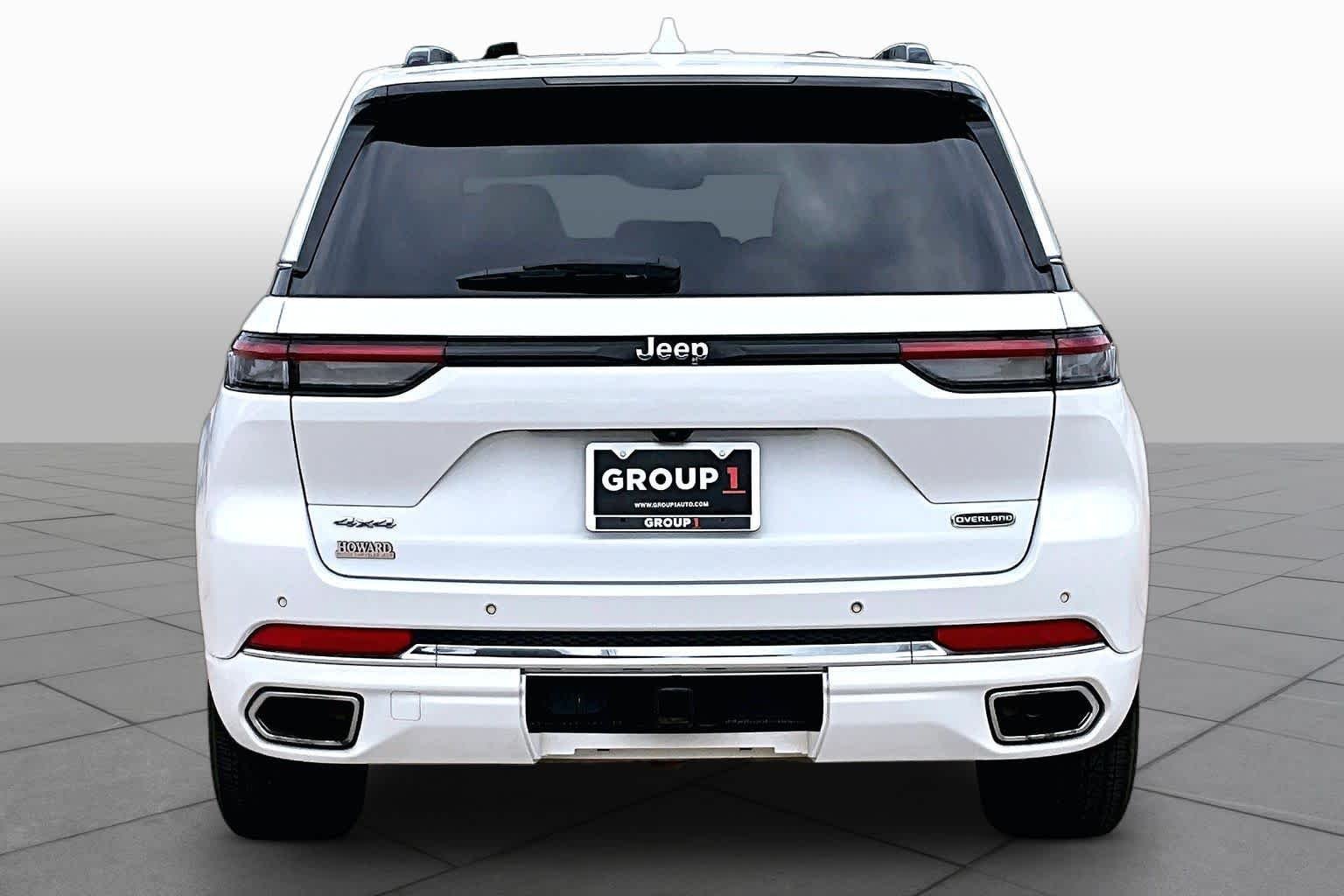 Used 2022 Bright White Clearcoat Jeep Overland image 5
