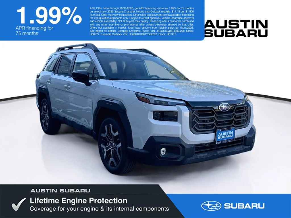 New 2026 White Subaru Touring XT image 1