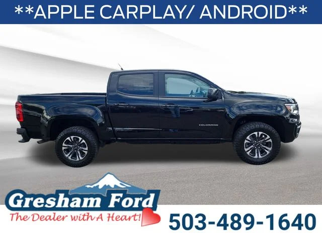 Certified Used 2021 Black Chevrolet Z71 image 7
