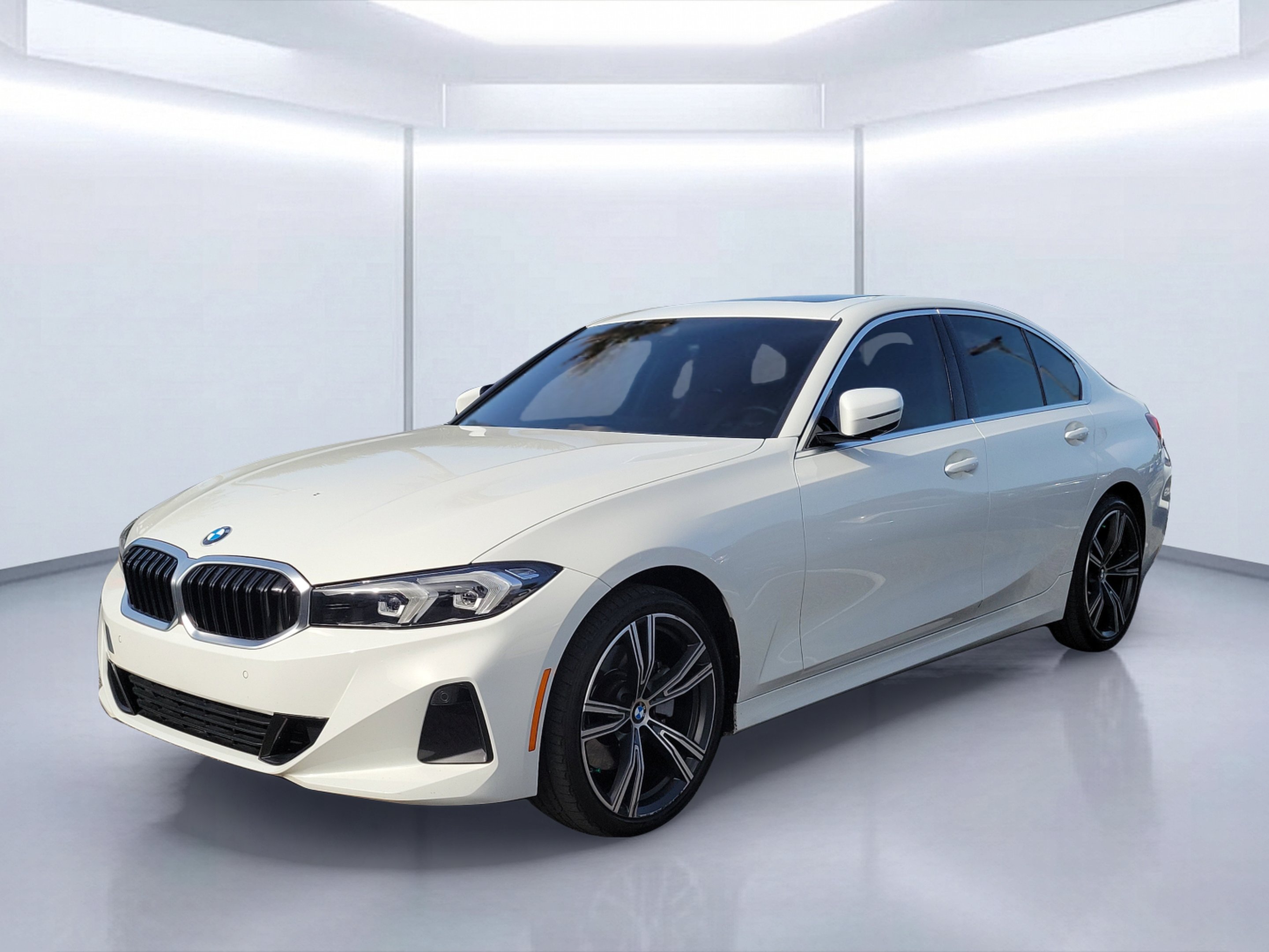 Used 2024 Alpine White BMW 330i Leather image 2