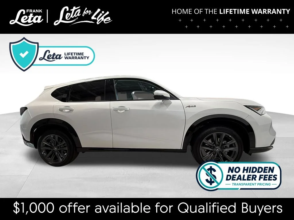 New 2026 Platinum White Pearl Acura A-Spec Package image 10