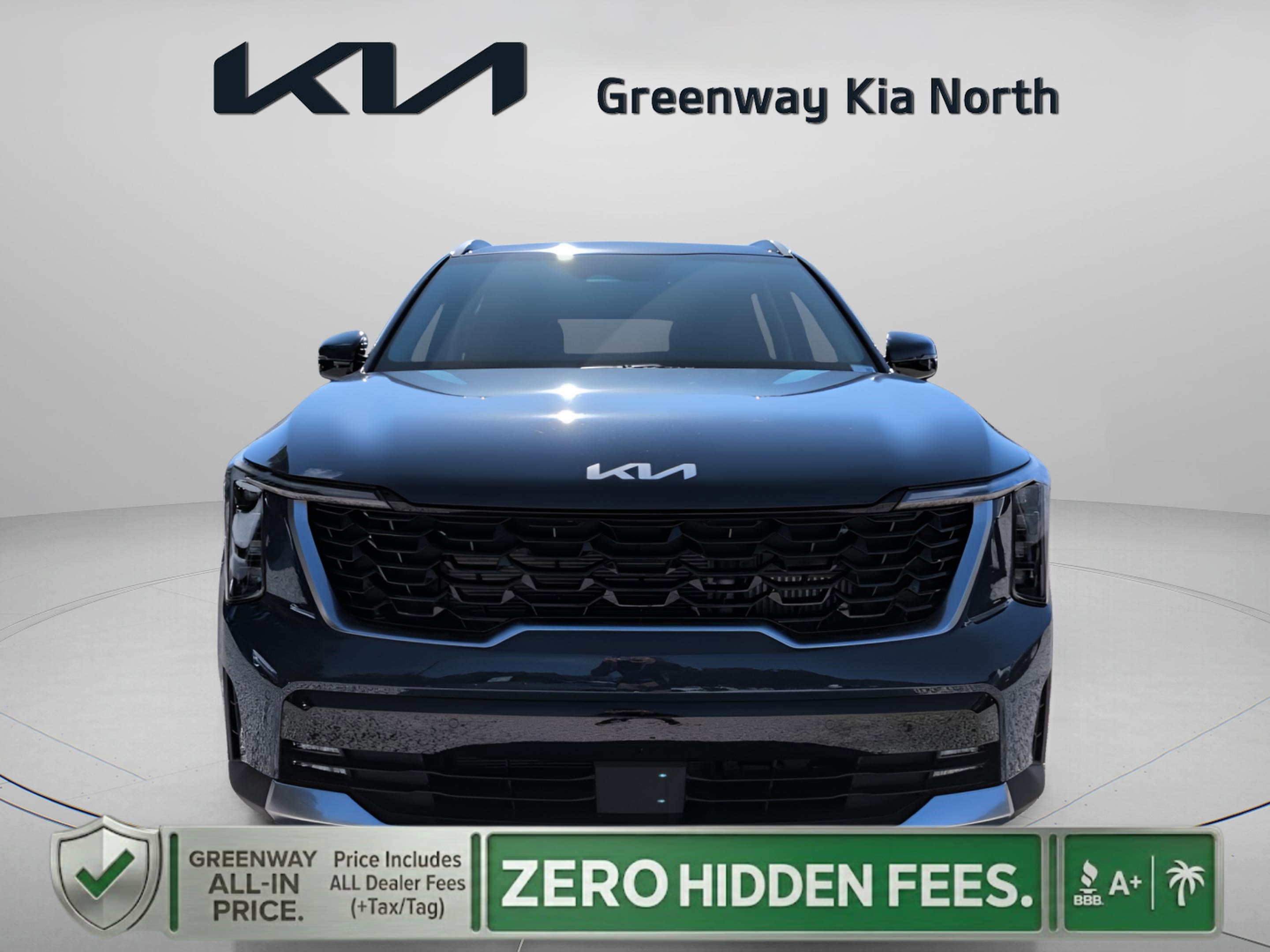 New 2026 Midnight Lake Blue Kia EX image 3