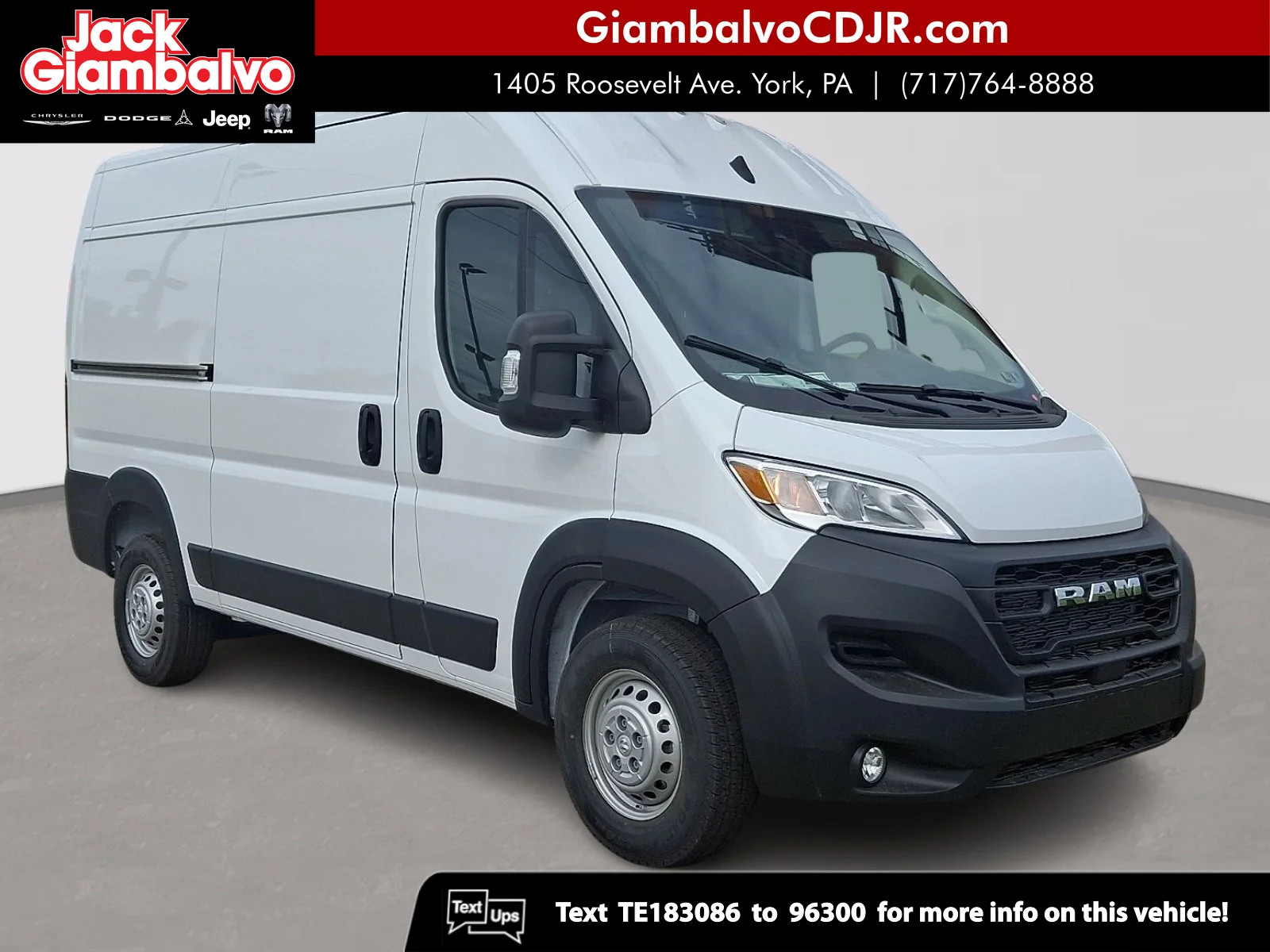 2026 RAM ProMaster 1500 Tradesman 136" WB High Roof's photo