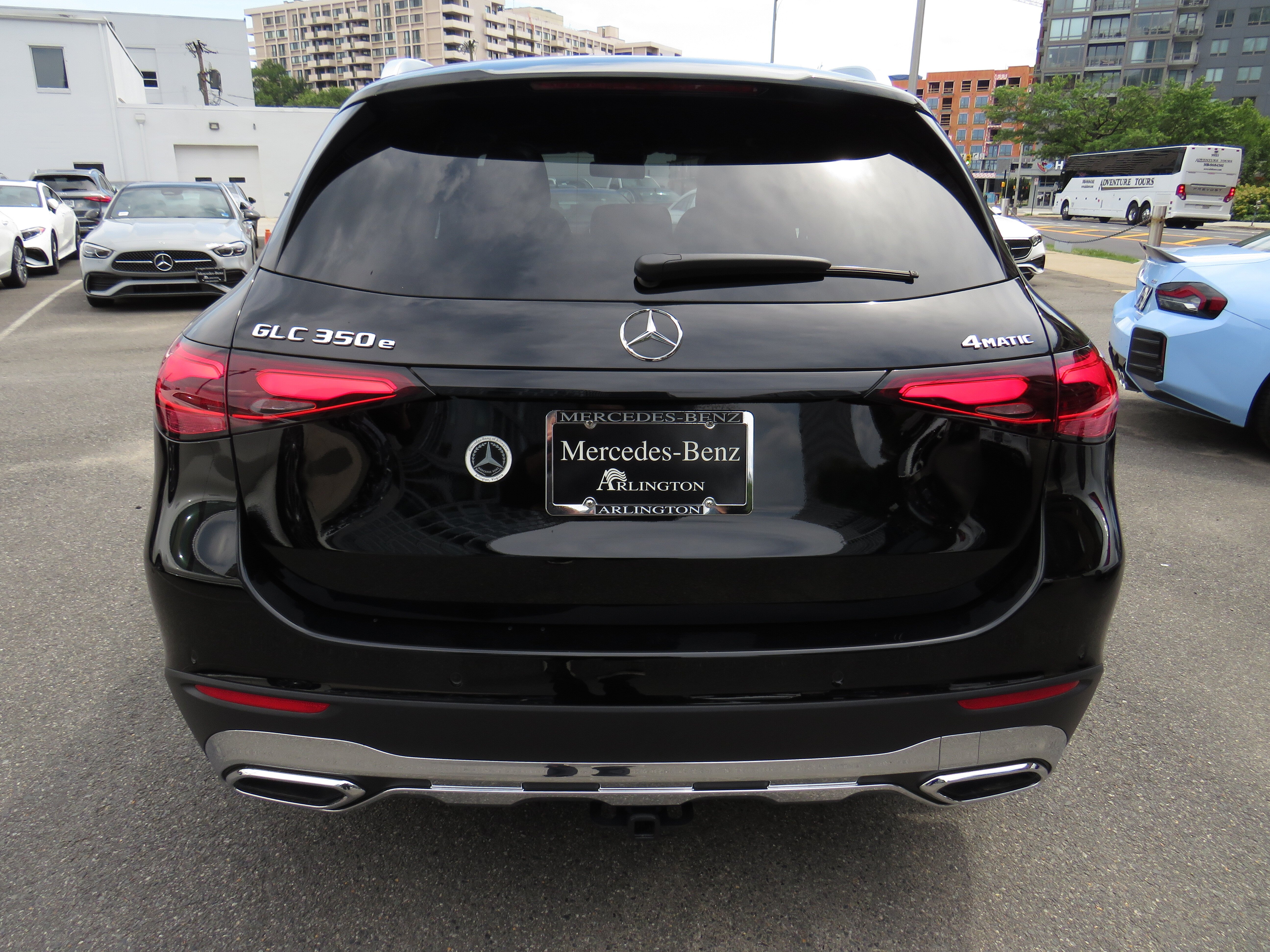 Used 2026 Black Mercedes-Benz GLC 350e 4MATIC® image 3