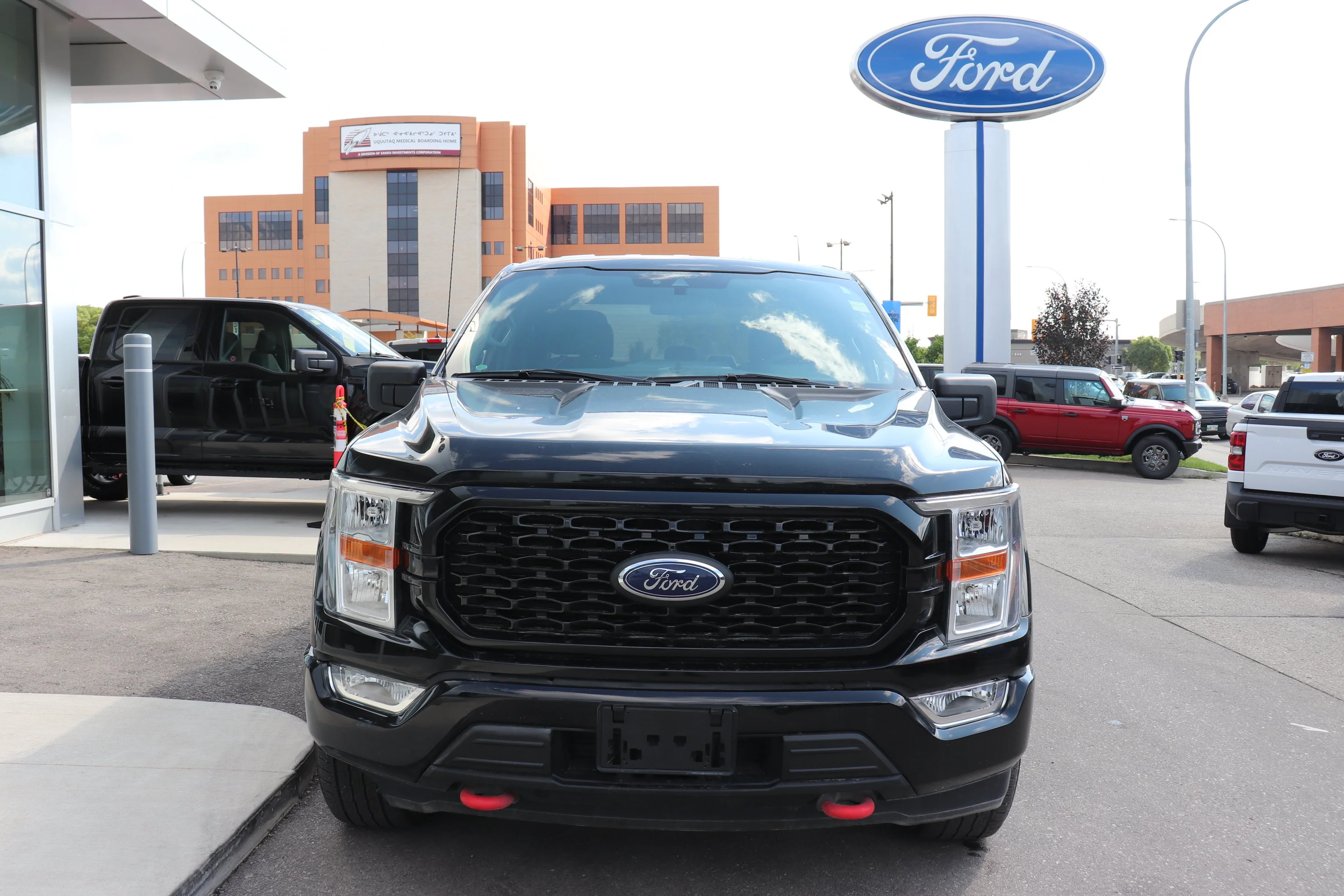 Used 2021 Black Ford XL 4WD SuperCrew 5.5
